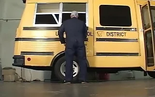 The Bus to school turns into a place of Sin and Orgasm !!! -